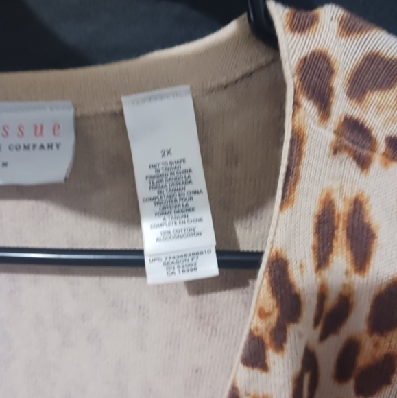 Women leopard animal printed buttoned v neck midi sleeve blouse top - Picture 9 of 9